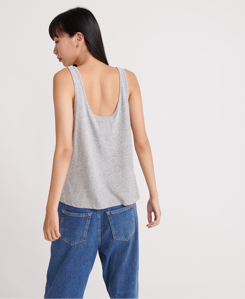 Superdry Womens Orange Label Essential Tank Top
