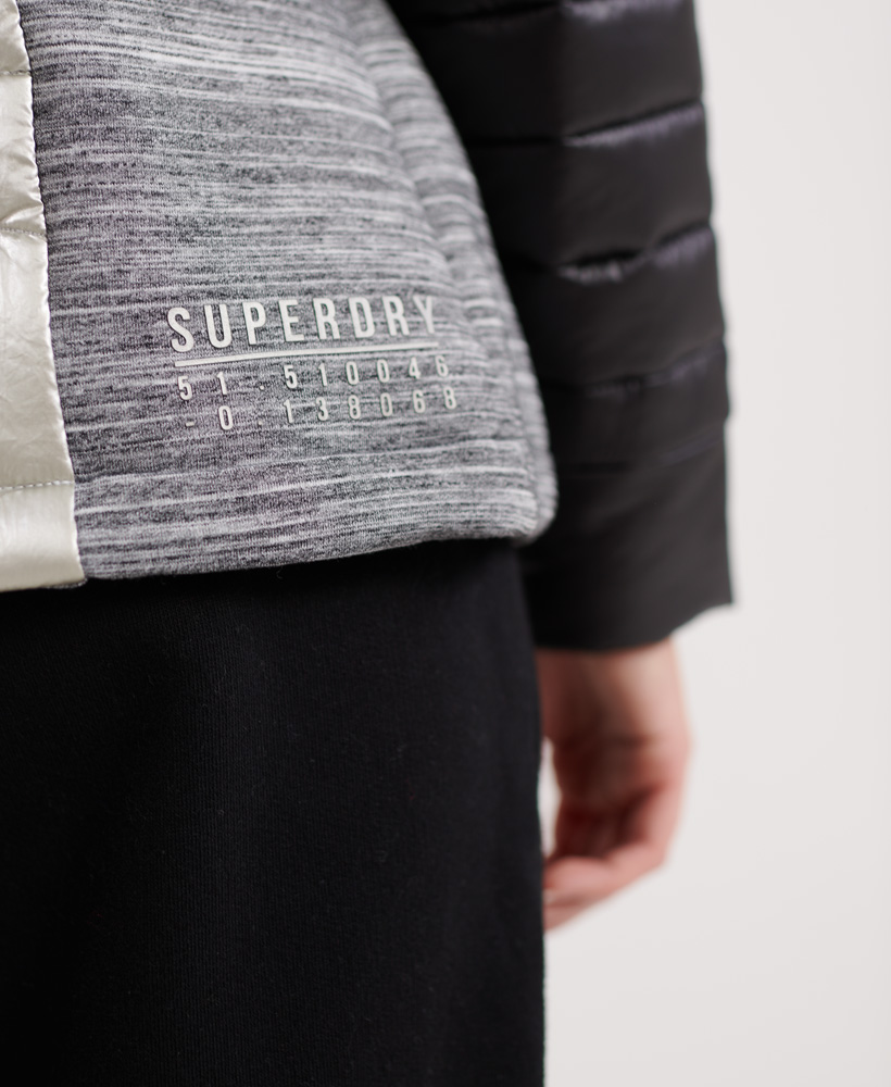 Superdry Damen Klassische Storm Jacke Mit Einsatz