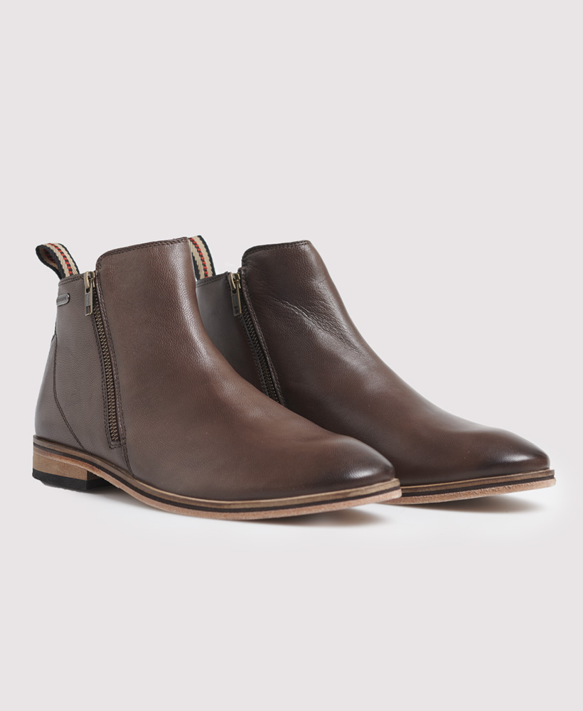 Superdry Mens Trenton Zip Boots