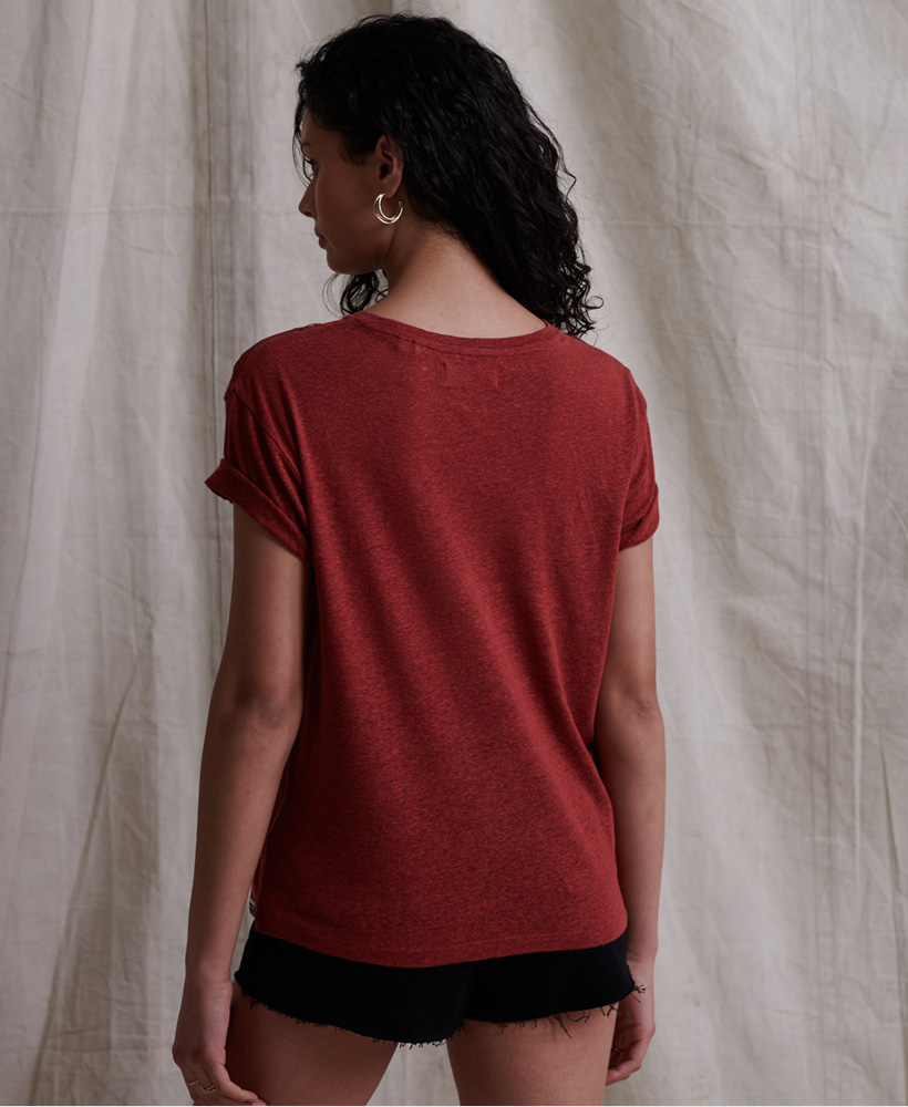 Haut Femme Superdry Chevron Lace T-Shirt