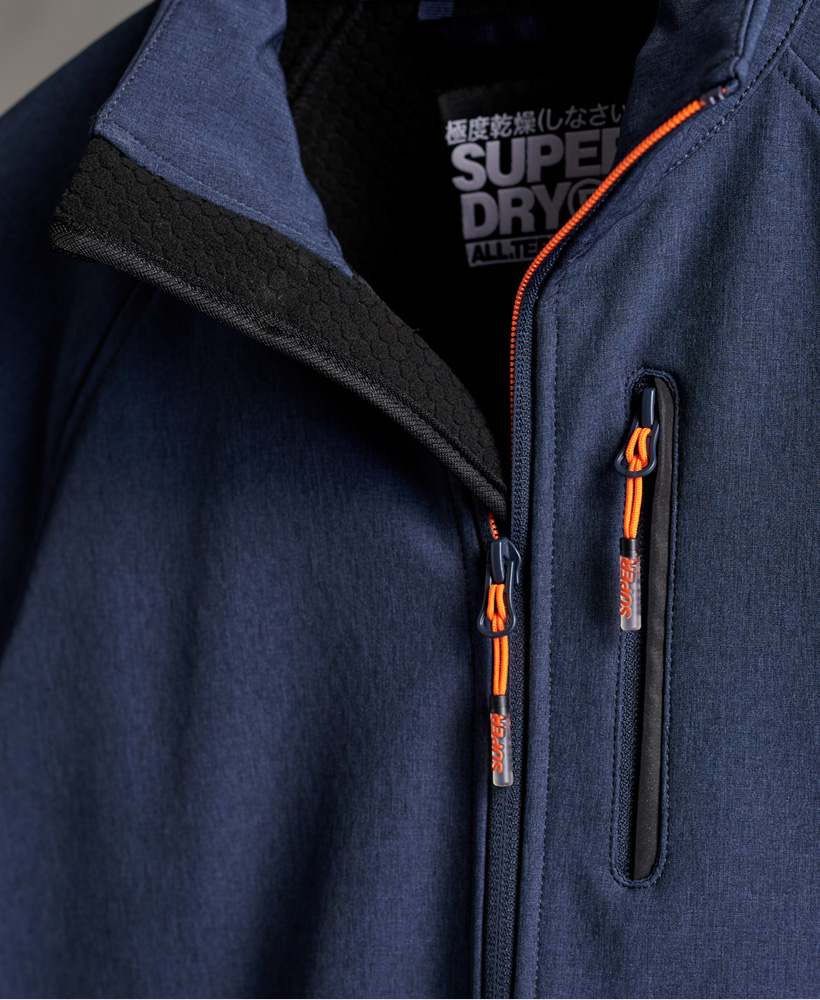 Superdry Herren Softshell-Kapuzenjacke