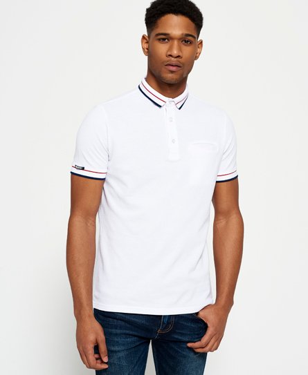 Superdry City Peleton Tipped Pocket Polo Shirt City Peleton Tipped Pocket Polo Shirt