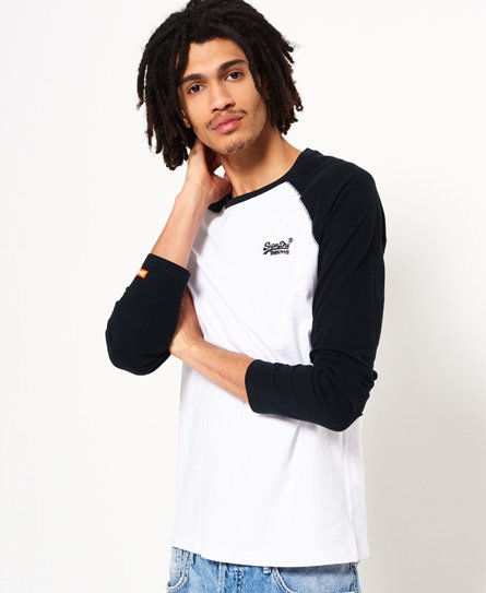 Superdry Orange Label Baseball Long Sleeve T-shirt Orange Label Baseball Long Sleeve T-shirt