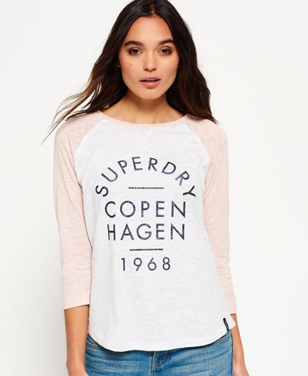 Superdry Nordic-baseballpaita Nordic-baseballpaita