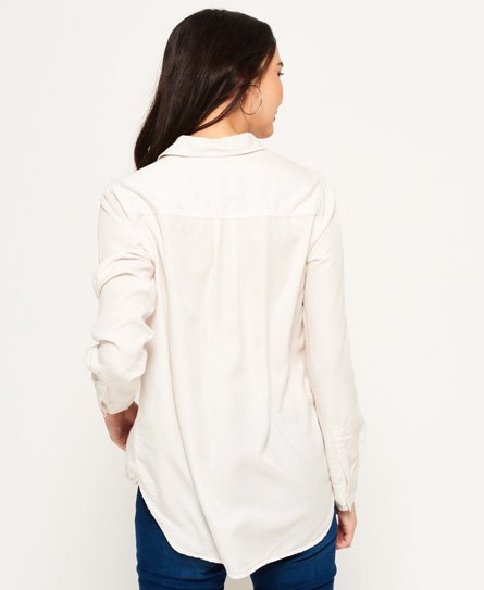 Superdry Camisa Tencel™ Mujer Sale Shirts Superdry Camisa Tencel™ Mujer Sale Shirts