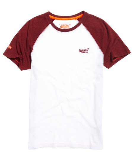 Superdry Orange Label Baseball T-Shirt Orange Label Baseball T-Shirt