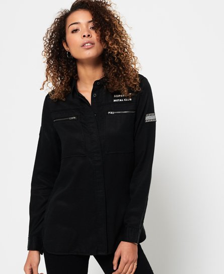 Superdry Lora Lyocell Hemd Lora Lyocell Hemd