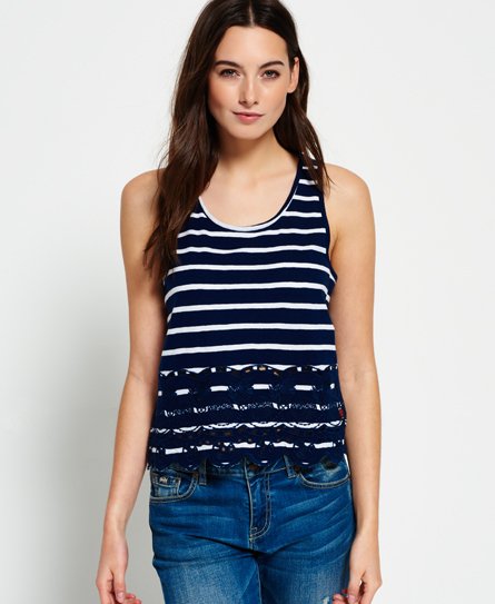Superdry Shore Broderie Shell Top Shore Broderie Shell Top