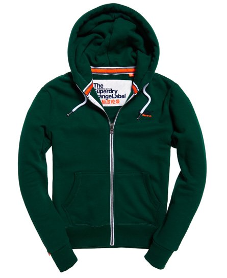 Superdry orange label lite zip hoodie on sale