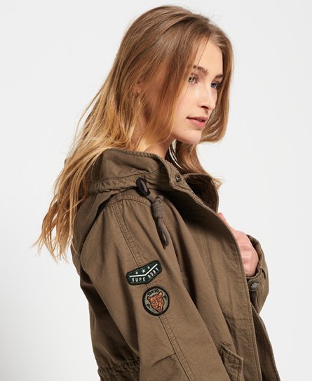 Superdry rookie bonded 2025 parka damen