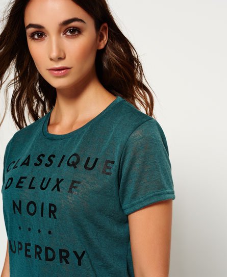 Superdry T-shirt dentelle Noveau T-shirt dentelle Noveau