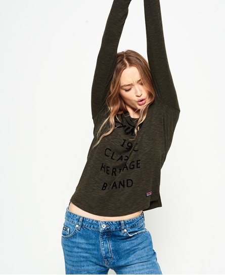 Superdry Punk Rock Long Sleeve Top Punk Rock Long Sleeve Top