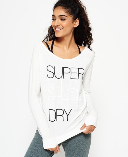 Superdry Top à col rond Studio Drape Top à col rond Studio Drape69692