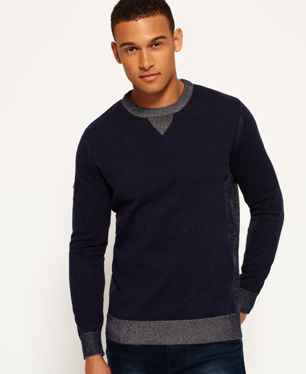 Superdry Surplus Goods Knitted Crew Neck Sweatshirt Surplus Goods Knitted Crew Neck Sweatshirt