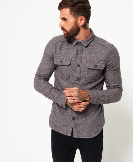 Superdry Langærmet skovmandsskjorte Langærmet skovmandsskjorte