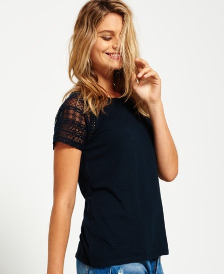 Superdry Brodeerattu Raglan-T-paita Brodeerattu Raglan-T-paita