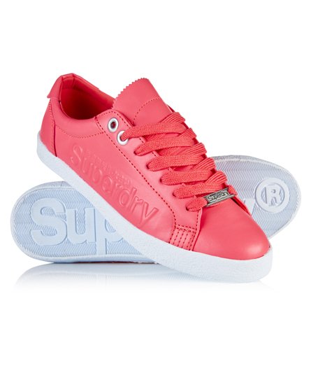 Superdry Super Sleek lage sneakers met logo Super Sleek lage sneakers met logo
