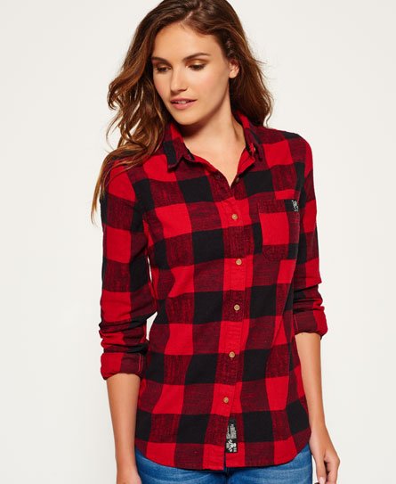 Superdry Super Slub Boyfriendskjorta Super Slub Boyfriendskjorta