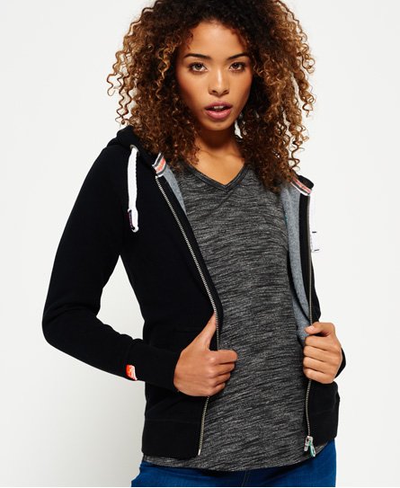 Superdry Orange Label Primary -vetoketjuhuppari Orange Label Primary -vetoketjuhuppari