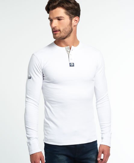 Superdry Traditionelles Grandad Top Traditionelles Grandad Top