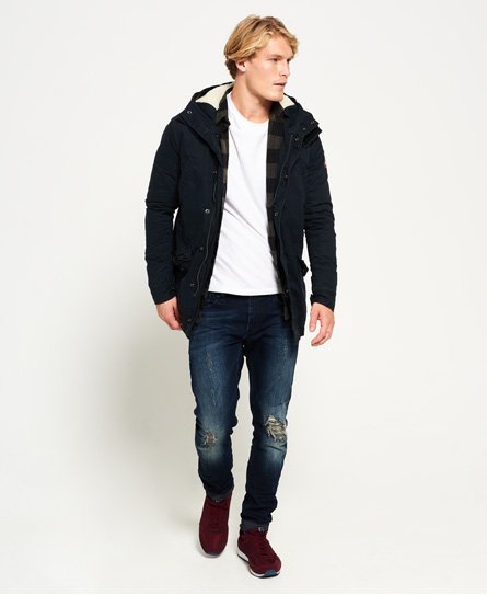 superdry winter rookie military parka