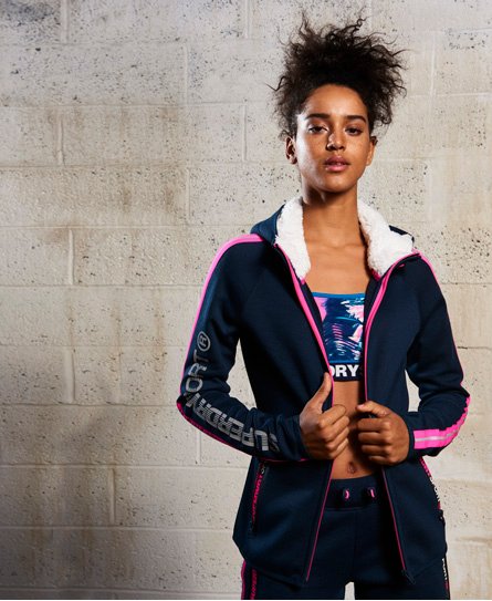 Superdry Core Sport Borg Zip Hoodie Core Sport Borg Zip Hoodie