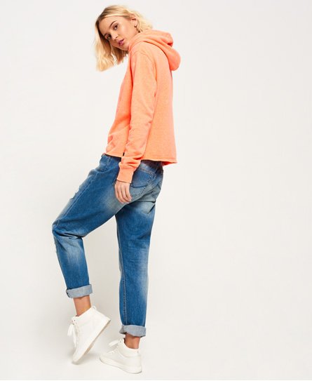 Superdry Orange Label Luxe Loopback Kurzhoodie Orange Label Luxe Loopback Kurzhoodie76230