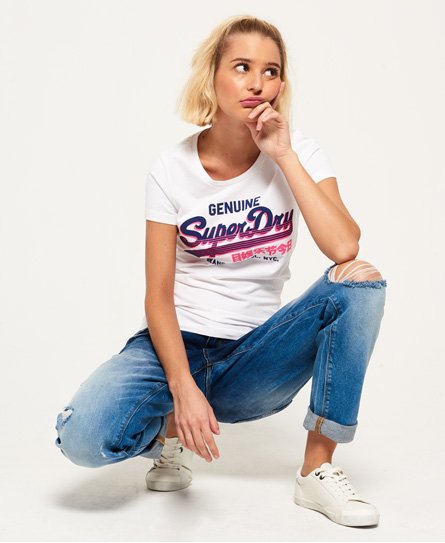 Superdry Vintage Logo Genuine T-Shirt. Vintage Logo Genuine T-Shirt.