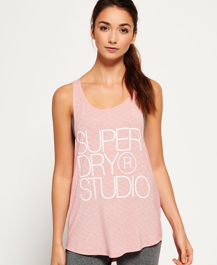 Superdry Camiseta drapeada de tirantes Studio Camiseta drapeada de tirantes Studio