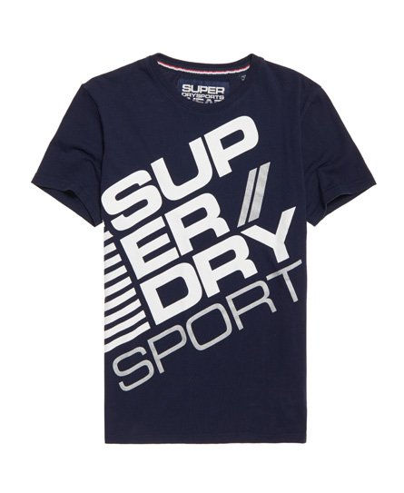 Superdry T-shirt Sports Diagonal T-shirt Sports Diagonal