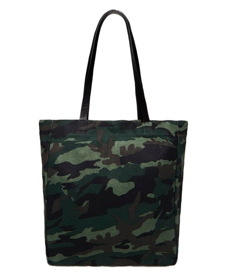 Womens - Superdry Shopper Bag in Patched Camo | Superdry