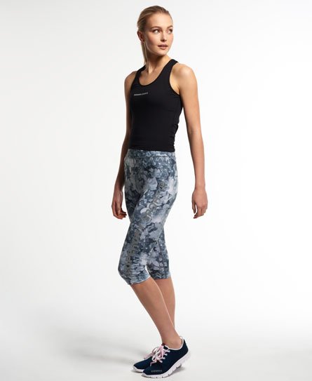 Superdry Gym Logo Capri Leggings Gym Logo Capri Leggings60895