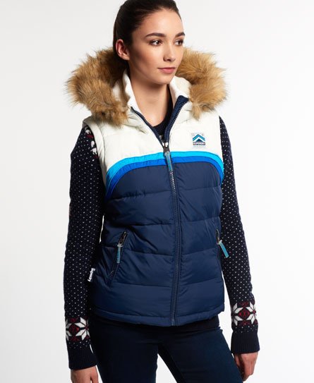 Superdry Winter Sun Sport Kapuzenweste Winter Sun Sport Kapuzenweste