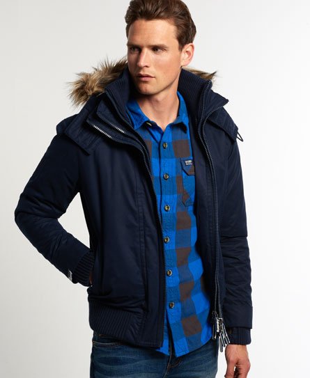 Superdry the best sale fur hooded windbomber