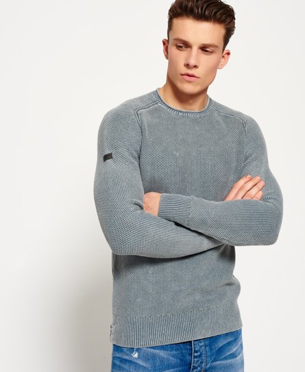 Superdry Garment Dyed L.A. trui met textuur Garment Dyed L.A. trui met textuur66737