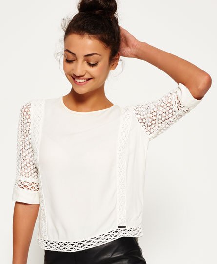 Superdry Top à dentelle Analee Top à dentelle Analee