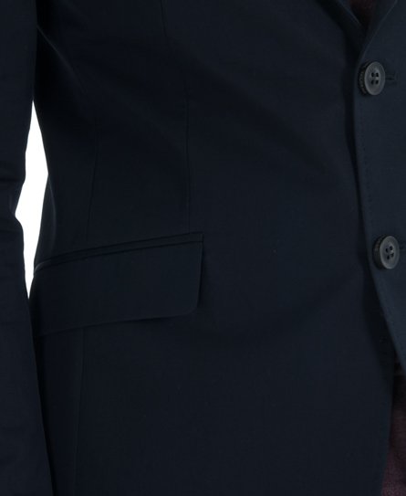 Mens - Fine Tailoring Jacket in Blue Ink | Superdry