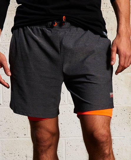 Superdry Sport Athletic Stretch Double Layer Short Sport Athletic Stretch Double Layer Short 69933