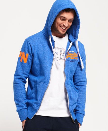 Superdry Felpa con cappuccio e zip Premium Goods Felpa con cappuccio e zip Premium Goods