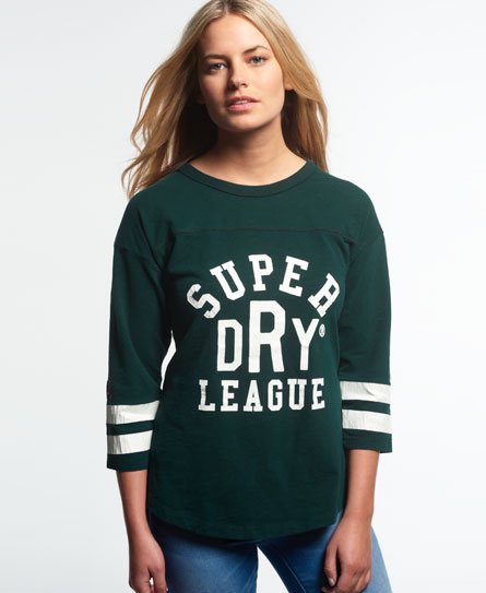 Superdry Top de béisbol Tri League Top de béisbol Tri League