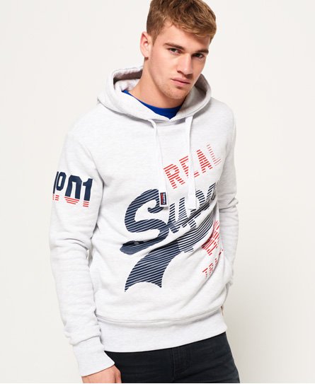 Superdry Wrap Around hoody met Vintage logo Wrap Around hoody met Vintage logo