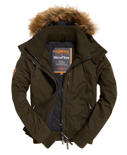 Superdry Veste en microfibre SD Windbomber Vestes pour Homme Superdry Veste en microfibre SD Windbomber Vestes pour Homme