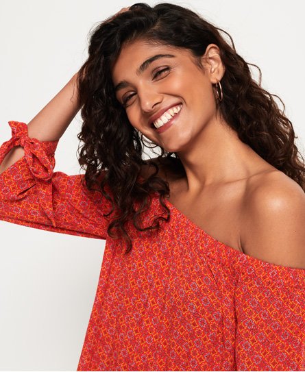 Superdry Brook Off Shoulder Top Brook Off Shoulder Top76677