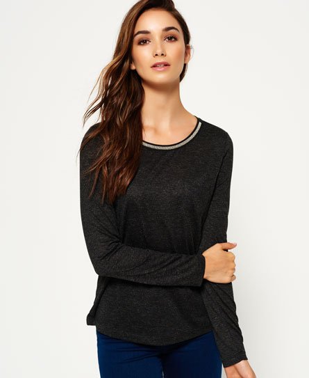 Superdry Sparkle Trim -pusero Sparkle Trim -pusero