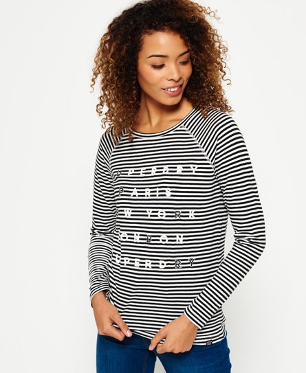Superdry Applique Raglan-topp Applique Raglan-topp