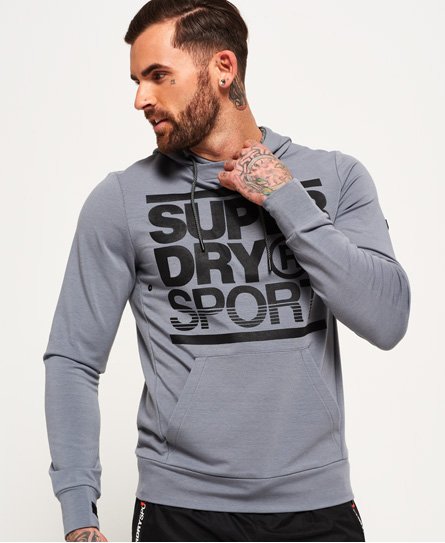 Superdry Gym Training Overhead Hoodie Gym Training Overhead Hoodie72969