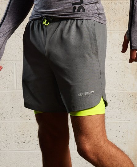 Superdry Sport Athletic Stretch Double Layer Short Sport Athletic Stretch Double Layer Short