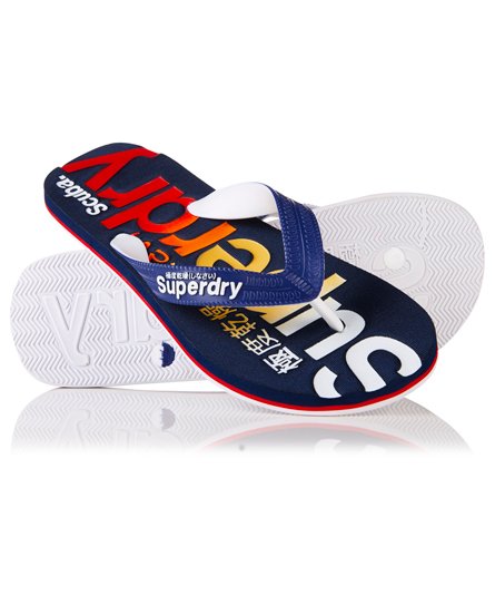 Superdry Scuba Logo Faded-strandsandaler Scuba Logo Faded-strandsandaler