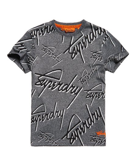 Superdry Superdry Crew All Over Print-T-skjorte Superdry Crew All Over Print-T-skjorte