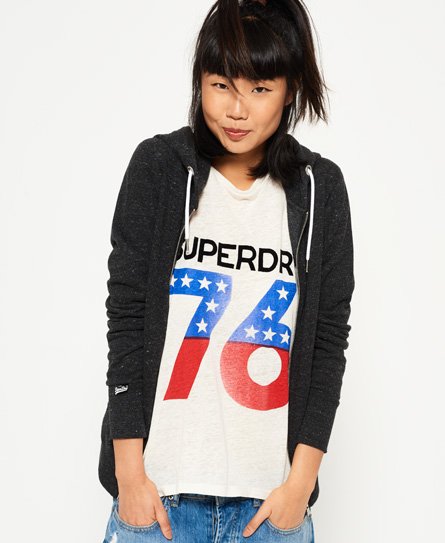 Superdry Orange Label Luxe Loopback Zip Hoodie Orange Label Luxe Loopback Zip Hoodie70081